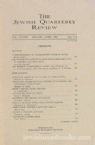 The Jewish Quarterly Review Vol. LXXVIII No. 3-4 - January-April 1988